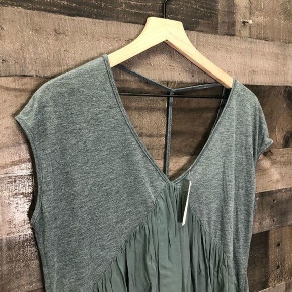 NWT Anthropologie Meadow Rue Quincy Tee Top - Picture 4 of 9